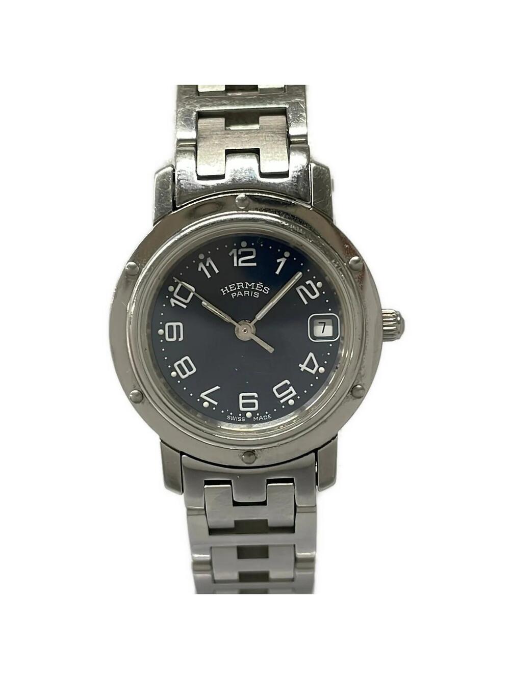 Hermes Clipper 1****** Silver Women's #278998H62B